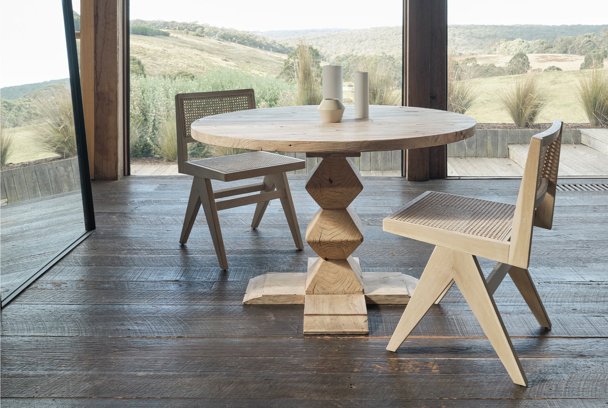 Galleria Oak Armless Dining Chair