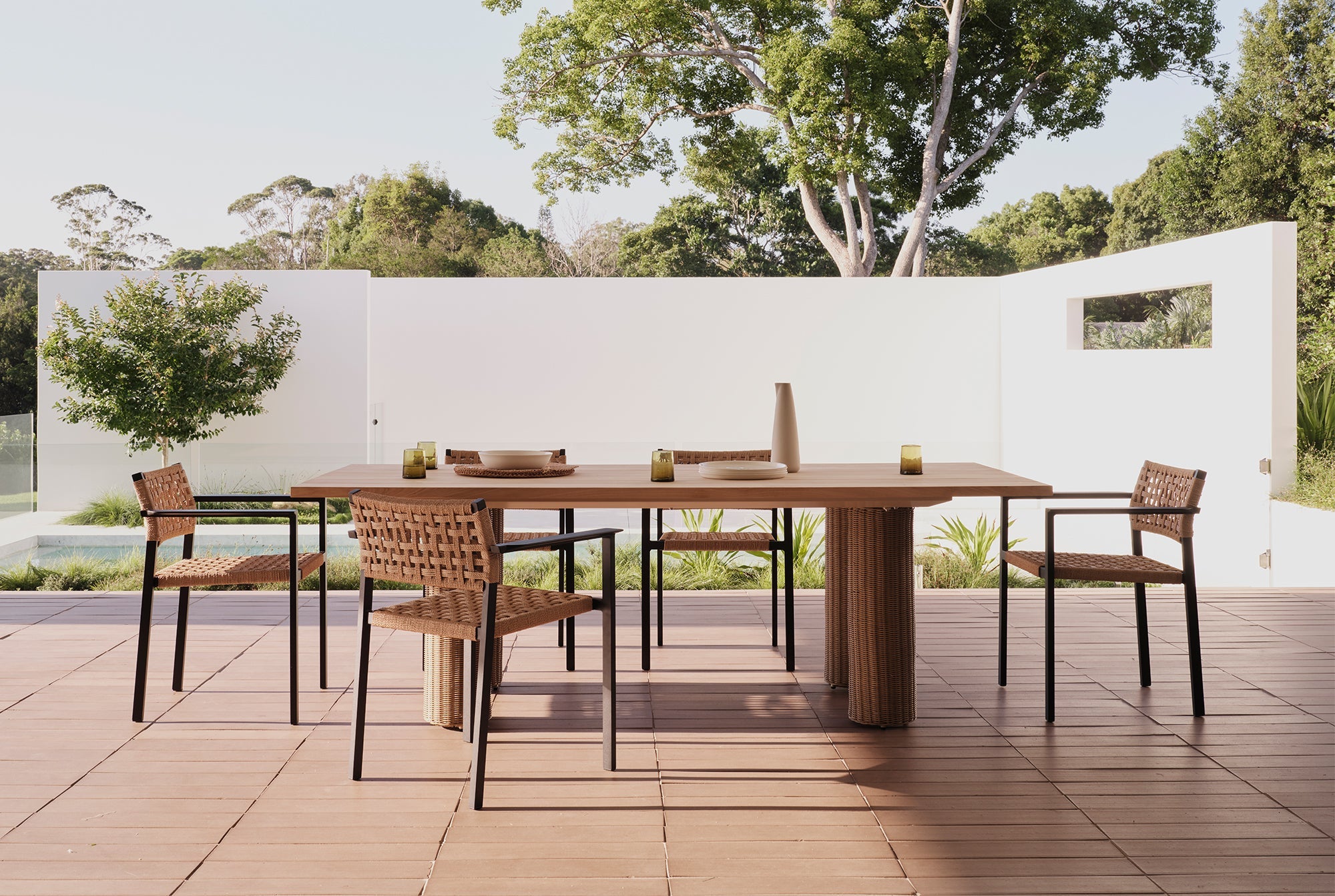 Outdoor Banga Rectangular Dining Table