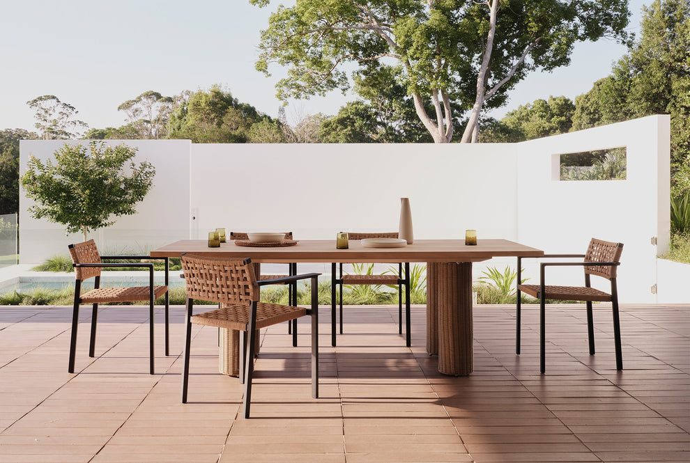 Outdoor Banga Rectangular Dining Table