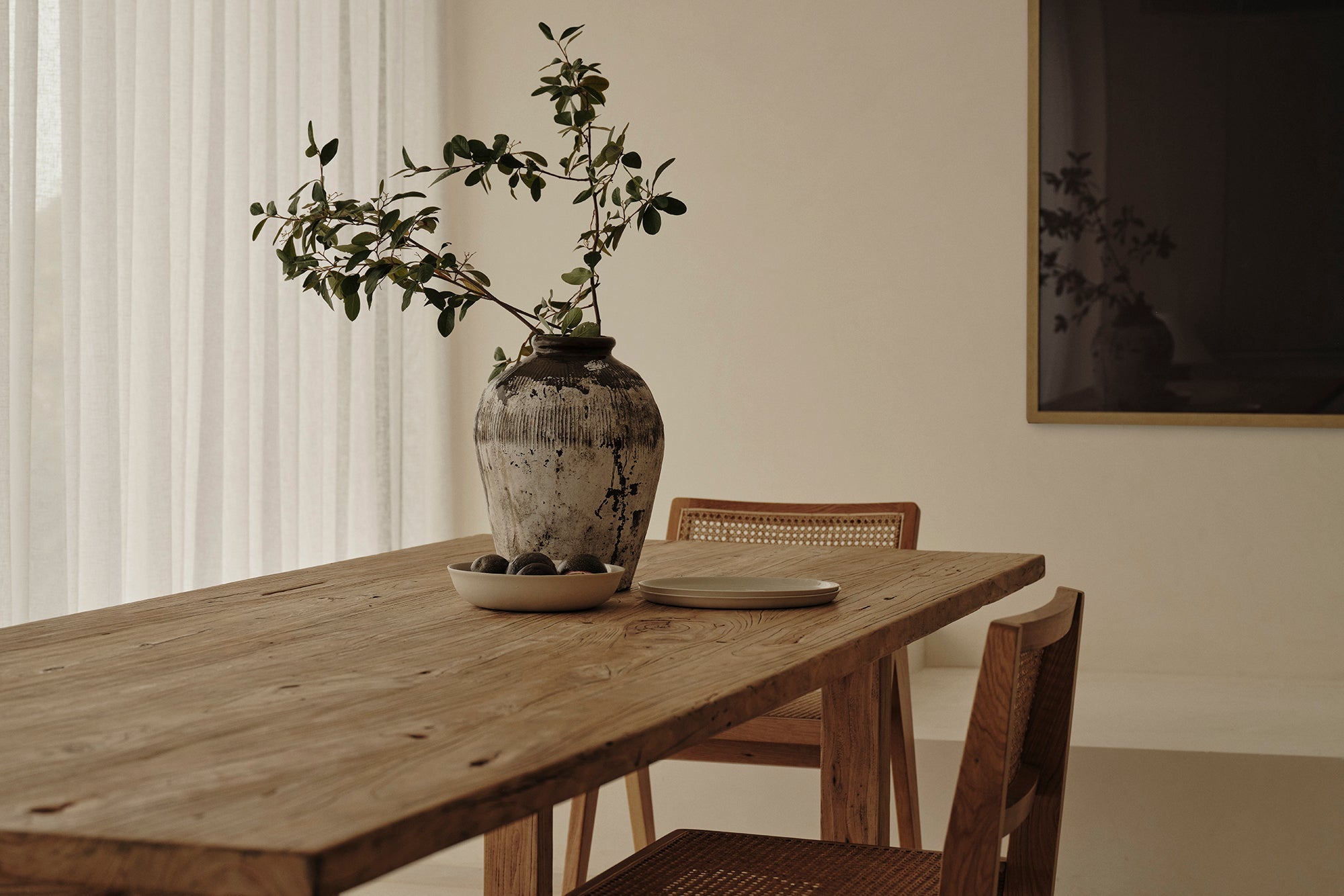 Old Elm Global Rectangular Dining Table