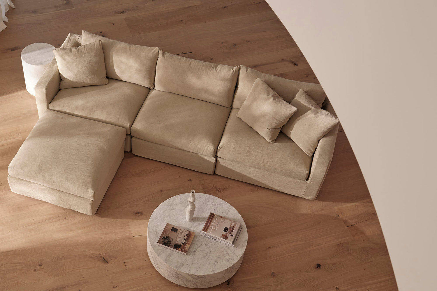 Beach Club Johnson Ottoman