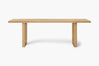 Oak Global Rectangular Dining Table