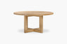 Oak Global Round Dining Table