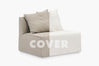 Joe Armless Loveseat Cover