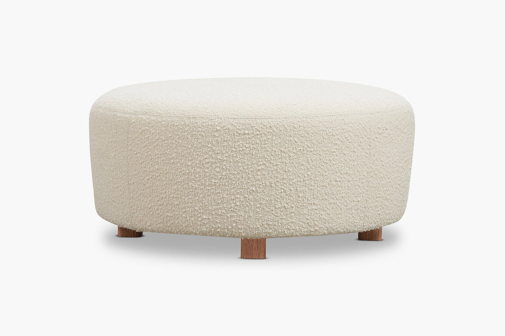 Lennock Round Ottoman