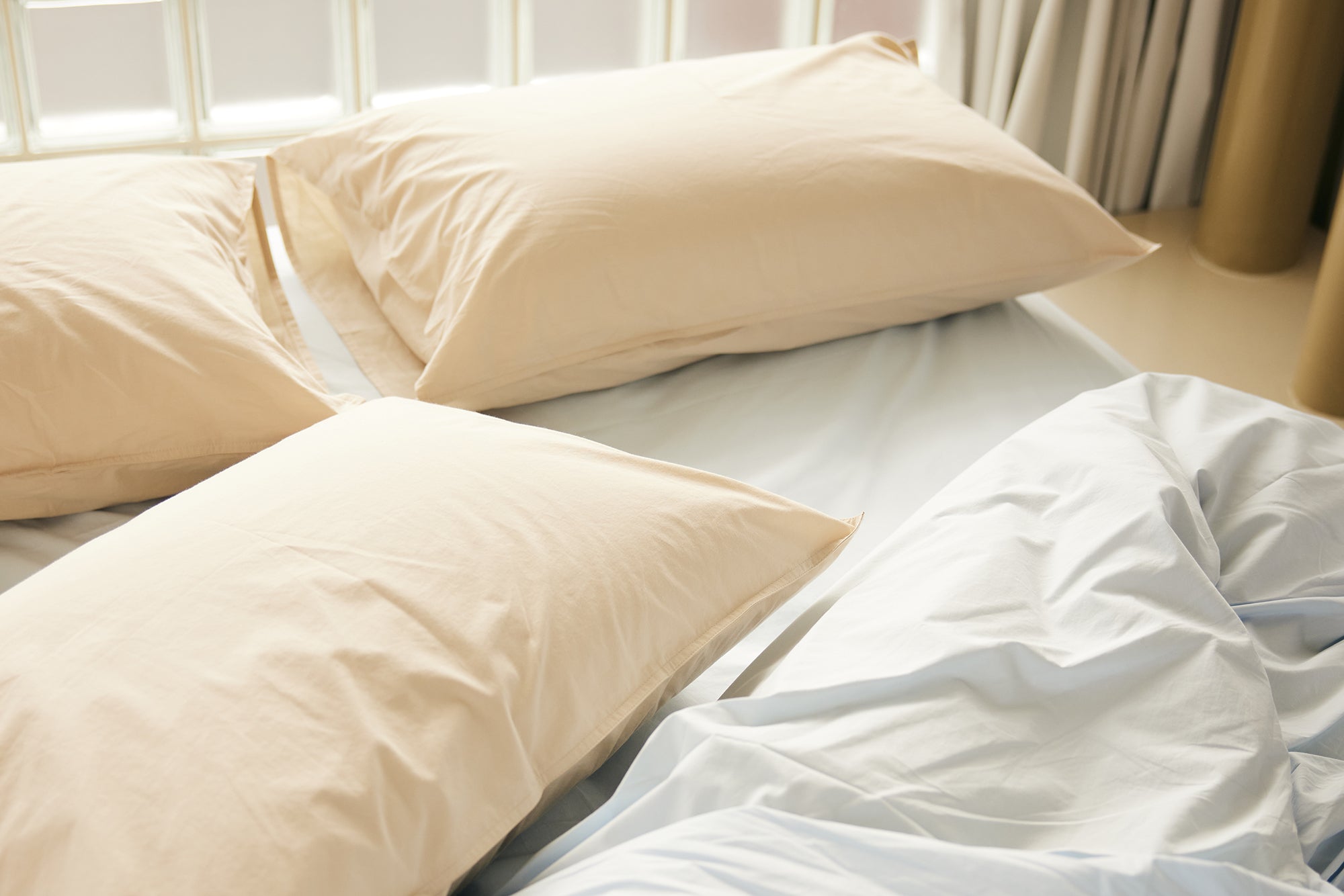Washed Cotton Fitted Sheet