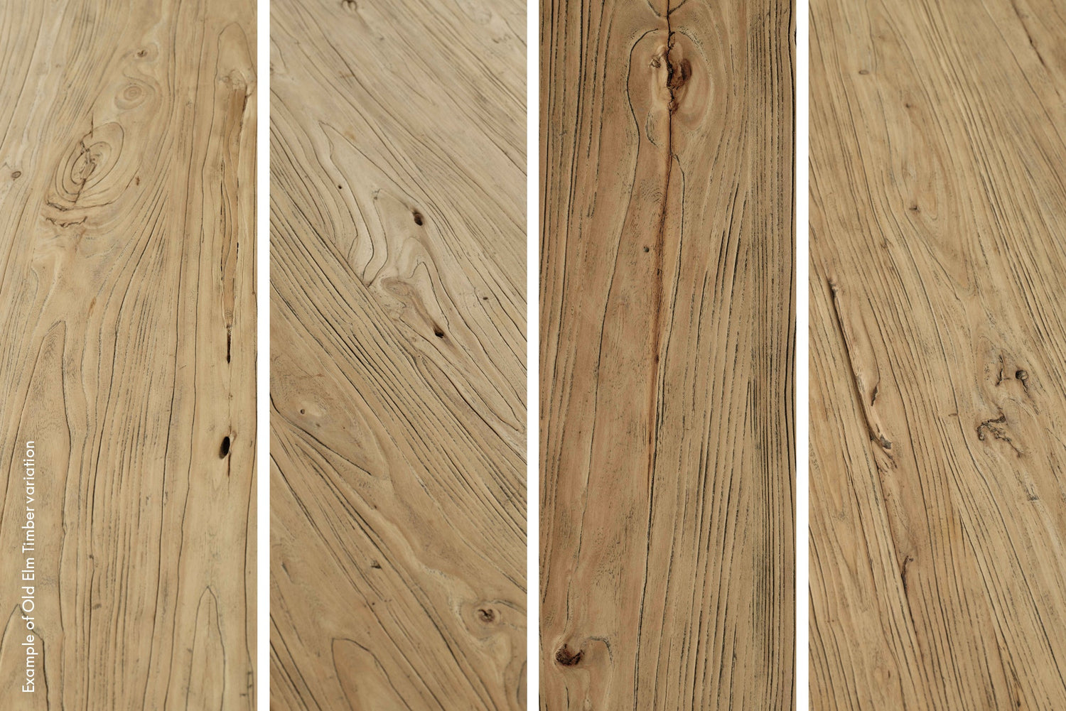 Old Elm Global Round Dining Table