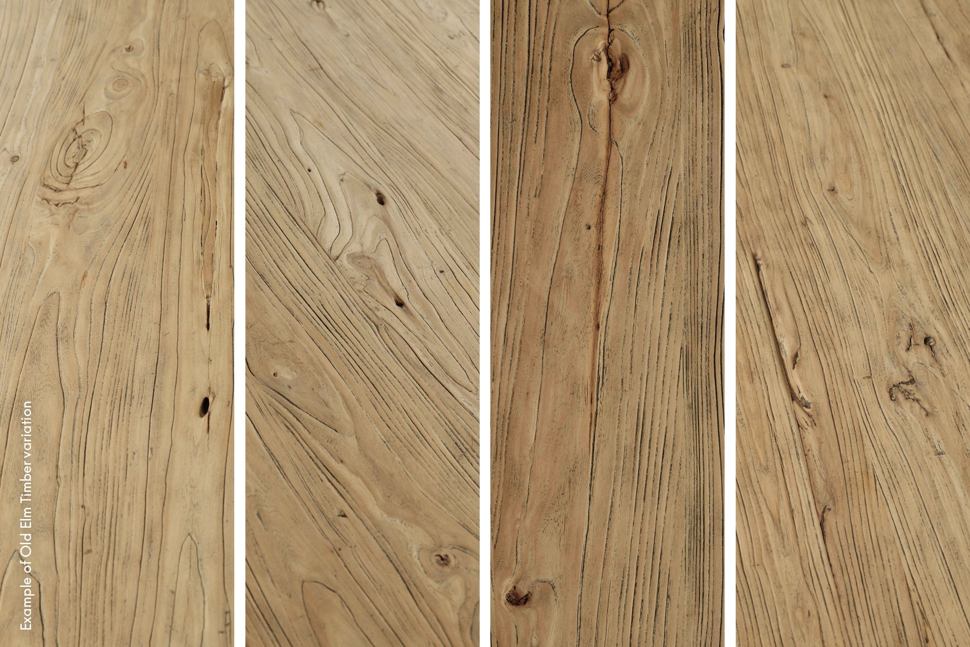 Old Elm Global Round Dining Table