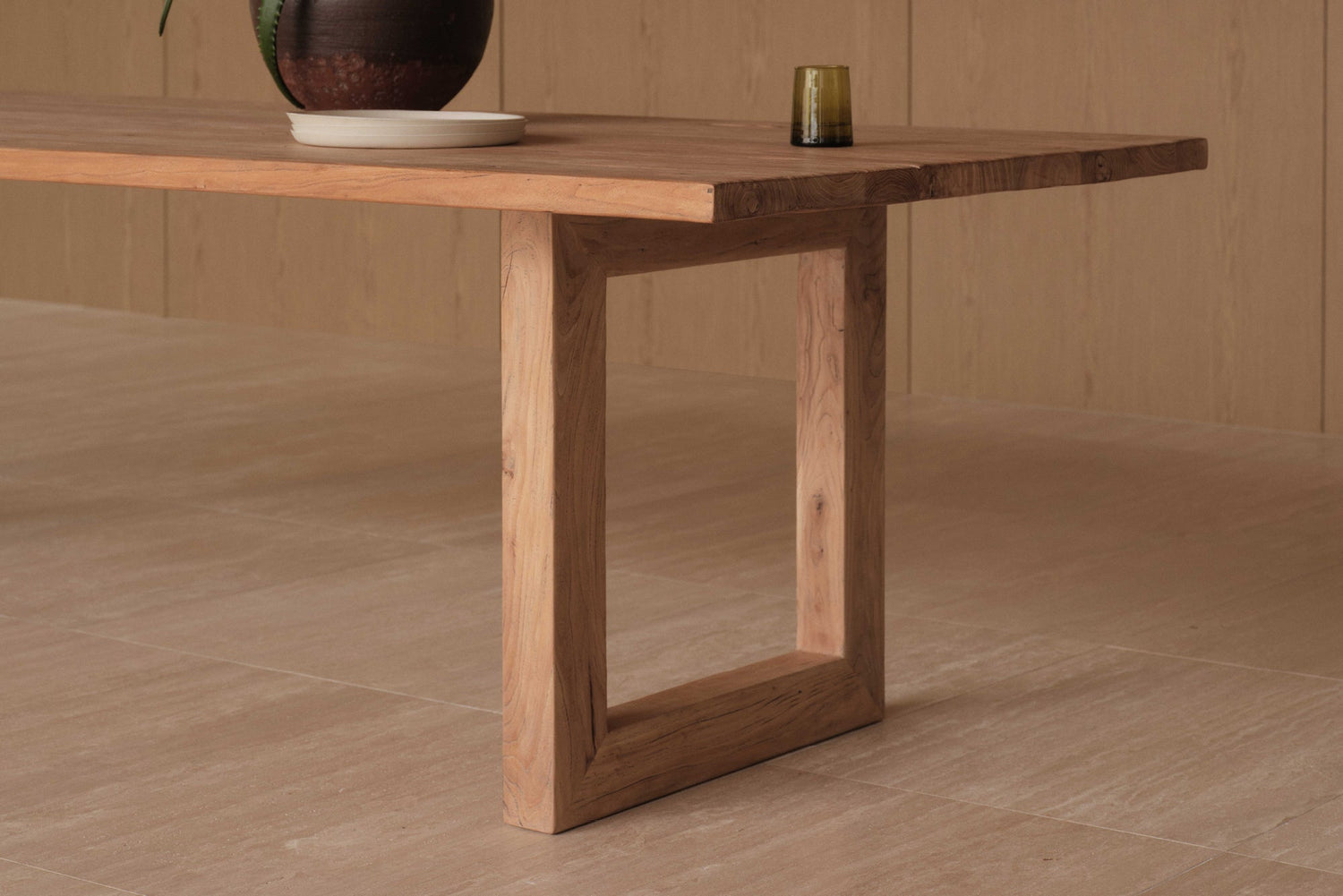 Old Elm Global Rectangular Dining Table