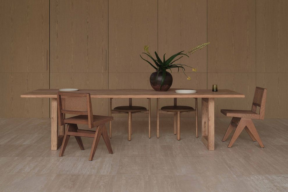Old Elm Global Rectangular Dining Table