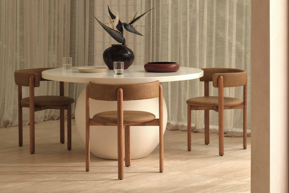Olay Round Dining Table (4 Man Delivery)